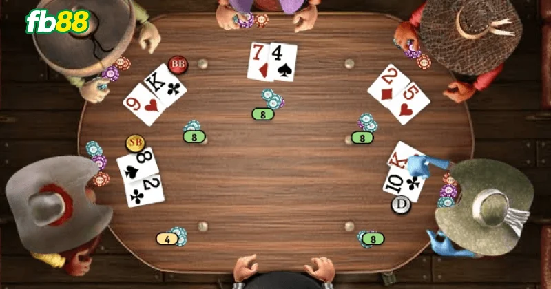 Luật chơi trong poker FB88